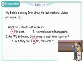Unit 2 Part B（ 第一课时）课件+课时练（含答案）+素材