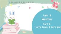 小学英语人教版 (PEP)四年级下册Unit 3 Weather Part B精品ppt课件