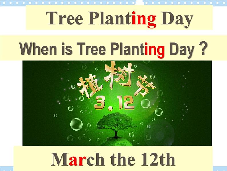 Unit 4 Planting trees is good for us 课件05