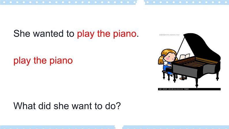 Unit 6 Anne wanted to dance 课件07