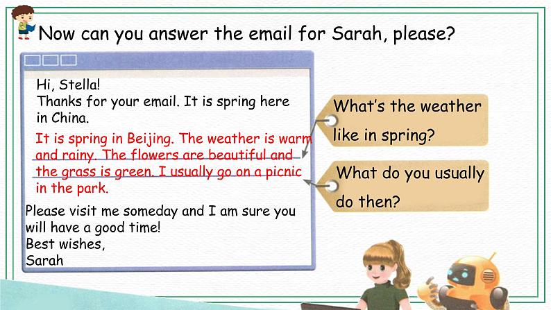 Recycle 1 （第二课时）课件+课时练（含答案）+素材08