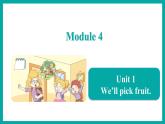 Module 4  Unit 1（课件）外研版（一起）英语三年级下册