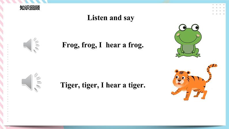 Module 1 Unit 2 Listen and hear-Period 2 Let's learn 课件+教案+练习04