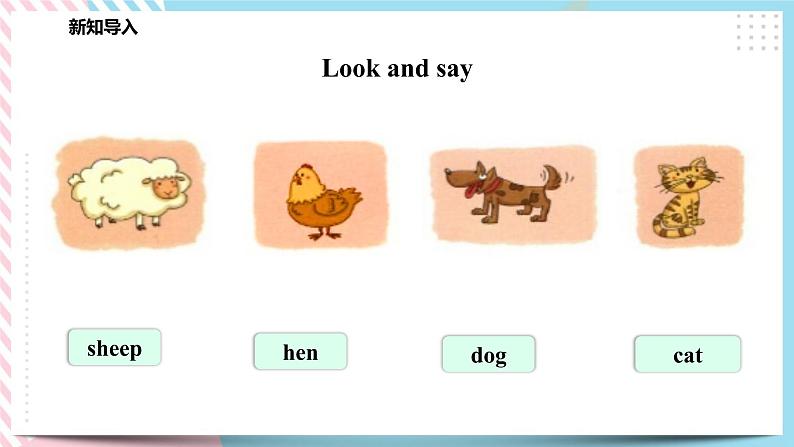 Module 1 Unit 2 Listen and hear-Period 2 Let's learn 课件+教案+练习06