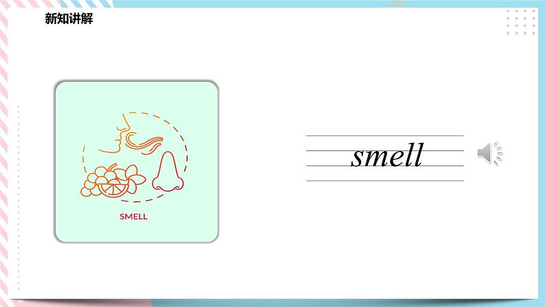 Module 1 Unit 3 Taste and smell-Period 1 Let's talk & Let's learn课件+教案+练习04