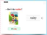 Module 3 Unit 8 Weather-Period 1 Let's talk & Let's learn 课件+教案+练习