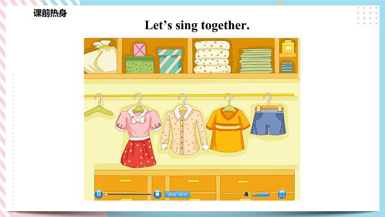 Module 3 Unit 9 Clothes-Period 1 Let 's talk & Let 's learn课件第2页