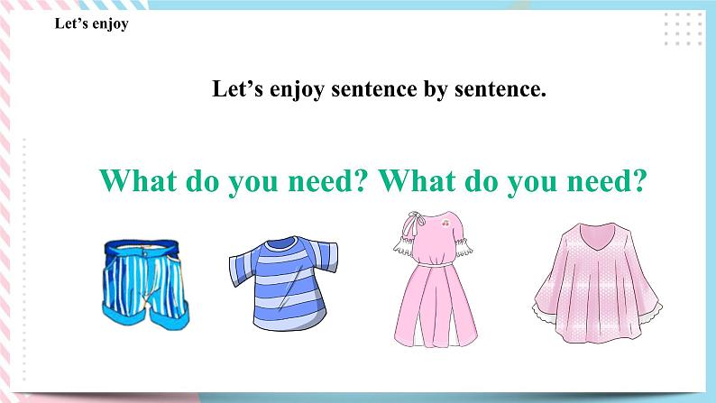 Module 3 Unit 9 Clothes-Period 3 Let 's act课件第4页