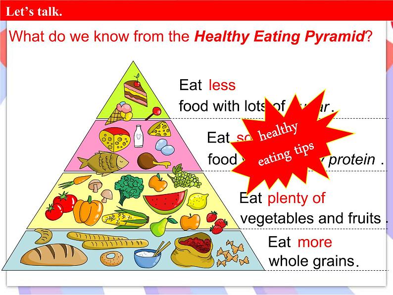 Unit 2 Food and health Lesson第三课时课件04