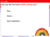 Unit 2 Food and health Lesson第三課時(shí)課件