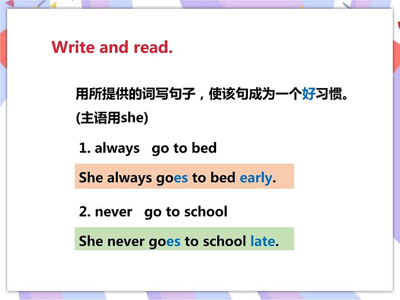 Unit 2 Good habits (3) 课件04