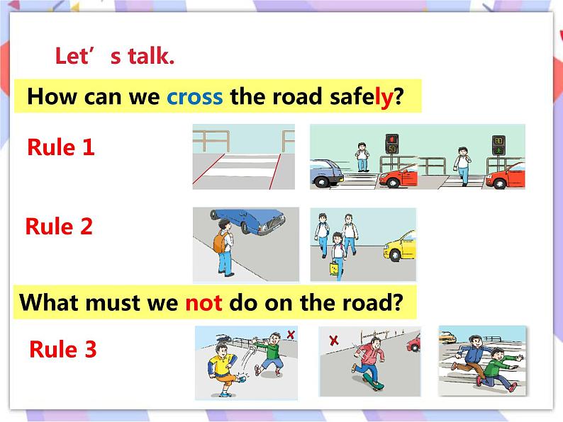 Unit 4 Road safety (2) 课件03