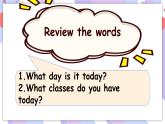 Unit1 School Subjects Lesson2 同步備課課件