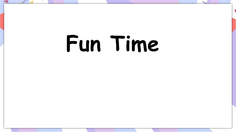 Unit1 School Subjects fun time +story time 同步备课课件第2页