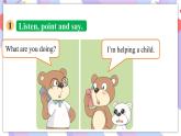 Module 10   Unit 2 He’s helping a child課件