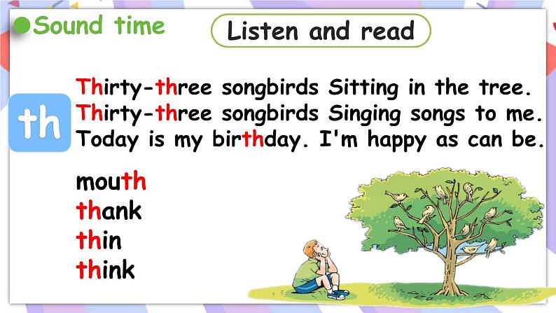 Unit 7 第3课时 Sound time & Culture time & Cartoon time课件04