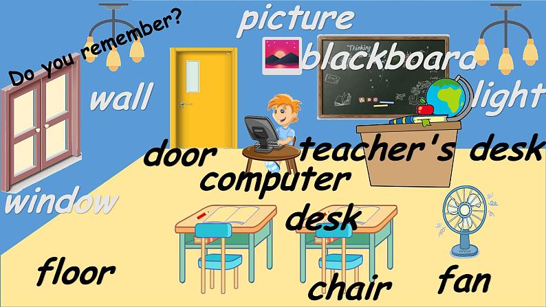 Unit1 My school A let's learn 课件 教案 同步练习04