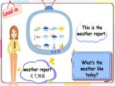 Unit3 Weather A let's learn 原创名师优课 教案 同步练习