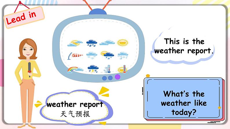 Unit3 Weather A let's learn 原创名师优课 教案 同步练习04