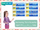 Unit 3 Weather PB let's learn 课件+教案+练习+动画素材