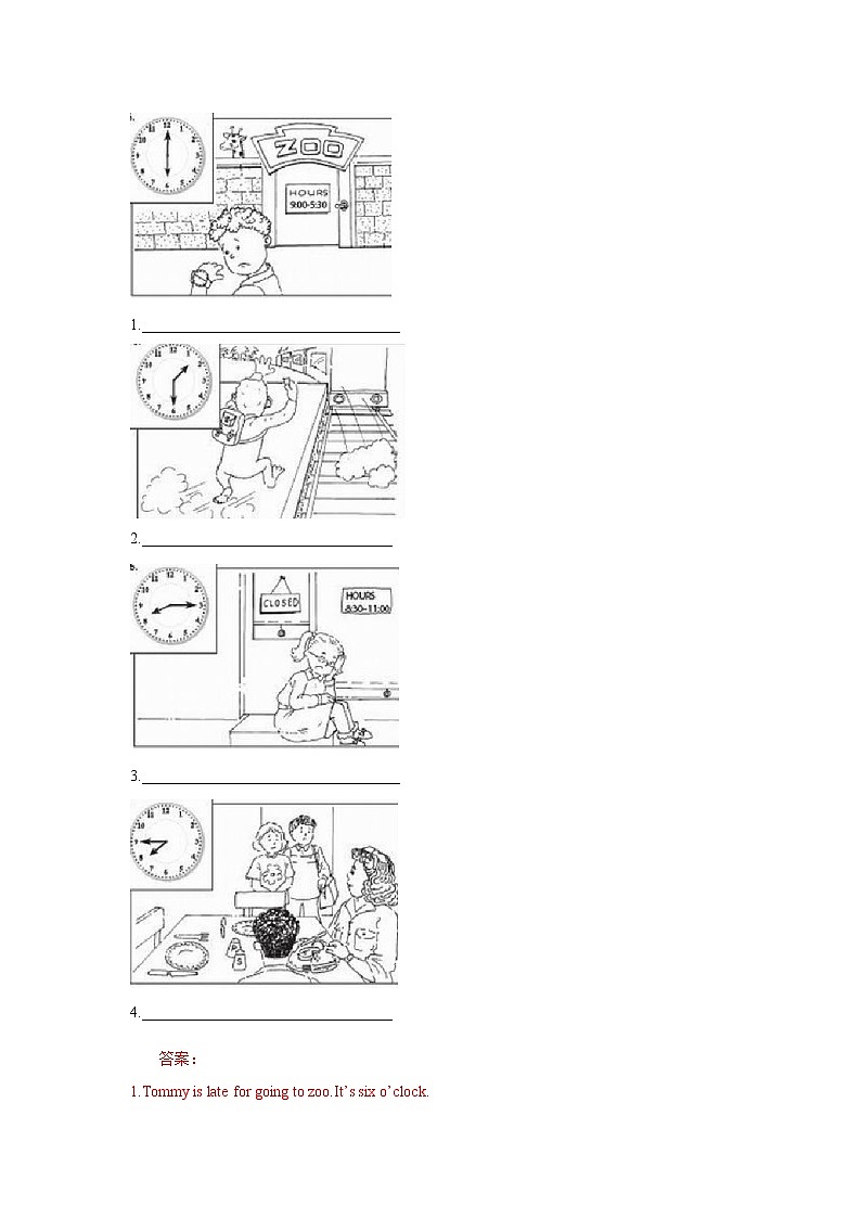 Unit8  Mocky is late Lesson5 (教案+课件+素材+练习及解析）02