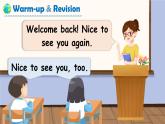 Unit 1 Welcome back to school Part A Let's talk课件+素材