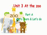 Unit 3 At the zoo Part A Let's learn课件+素材