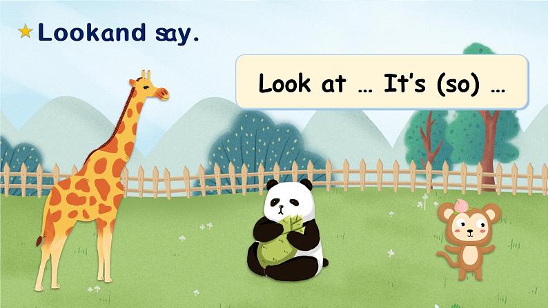 Unit 3 At the zoo Part A Let's learn课件+素材03