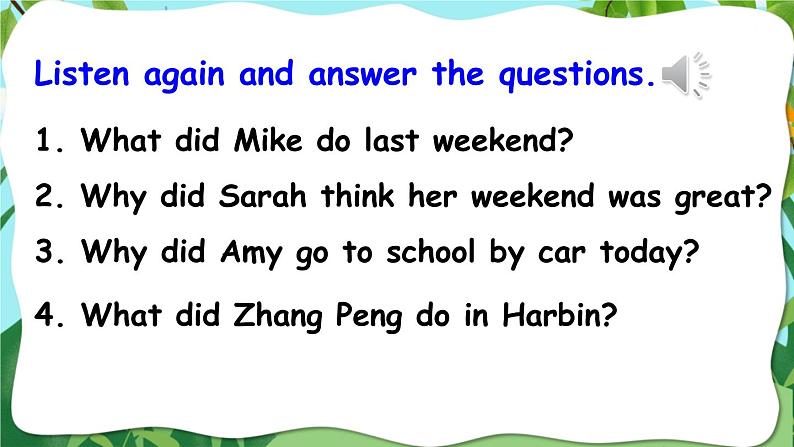 人教版（PEP）英语六年级下册 Unit 3 Part B 第6课时 授课课件+同步教案+音频素材+习题课件08