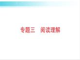 人教版（PEP）英語六年級(jí)下冊(cè) 專題三 閱讀理解 習(xí)題課件
