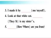 人教版（PEP）英语六年级下册 第五讲　代词 习题课件