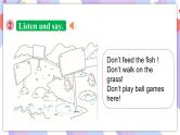 Module 1 Unit 2 Don’t feed the fish课件