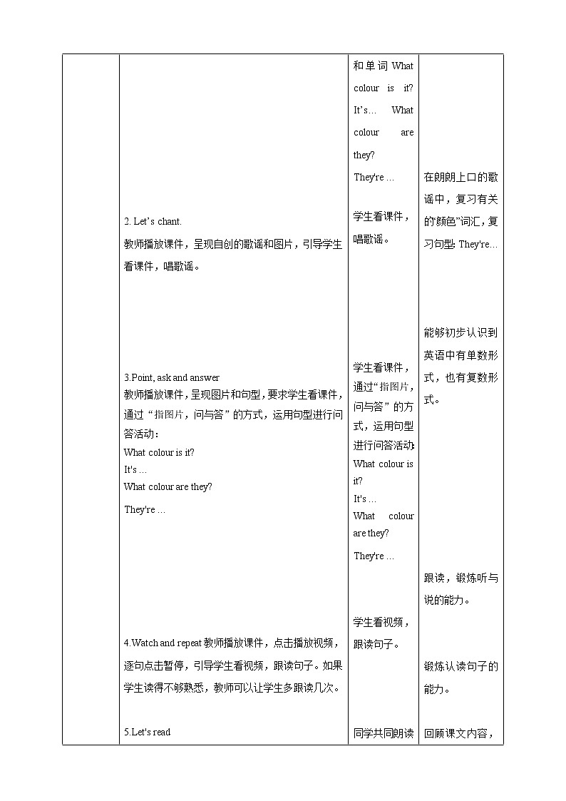 Unit 1 What can you see 第二课时 课件+教案+习题02