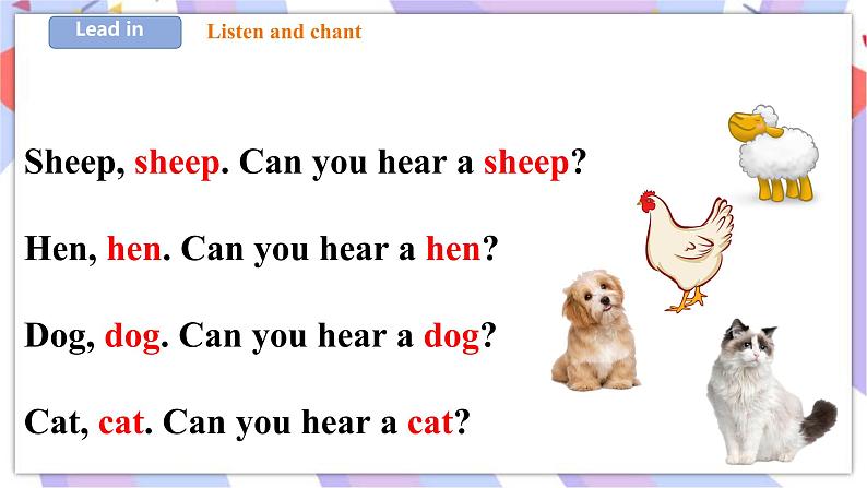 Unit 3 Can you hear a train 第一课时 Let's talk&Learn 课件+教案+习题02