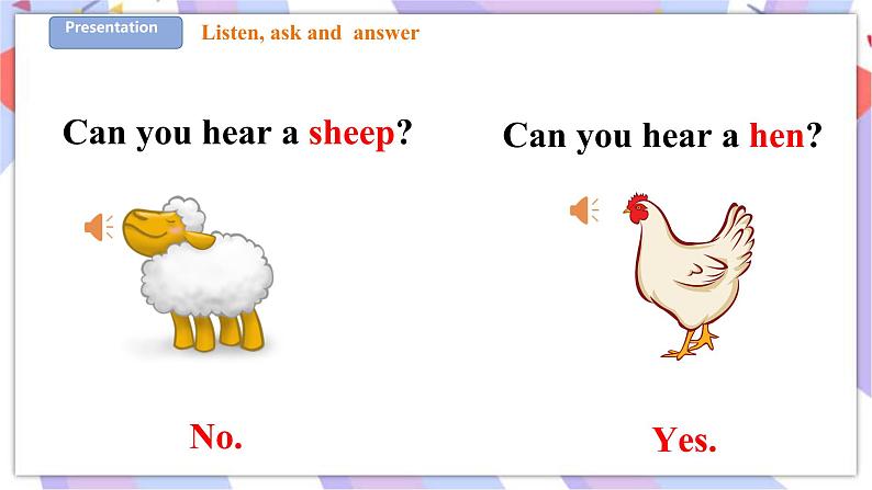 Unit 3 Can you hear a train 第一课时 Let's talk&Learn 课件+教案+习题03