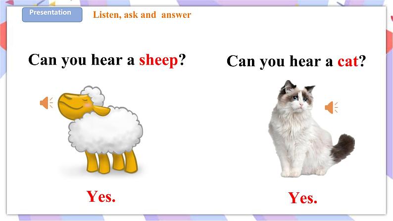 Unit 3 Can you hear a train 第一课时 Let's talk&Learn 课件+教案+习题05