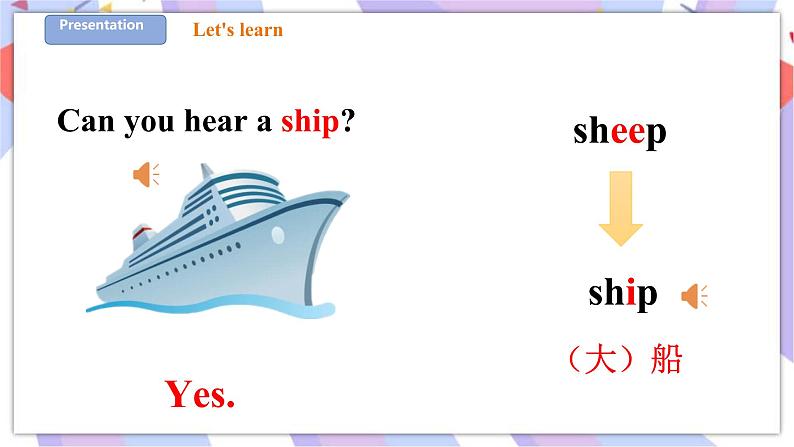 Unit 3 Can you hear a train 第一课时 Let's talk&Learn 课件+教案+习题06