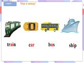 Unit 3 Can you hear a train 第二課時(shí) Let's play&sing 課件+教案+習(xí)題