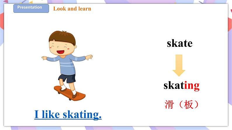 Unit 4 Things  I like doing 第一课时 Let's talk&Learn 课件+教案+练习07