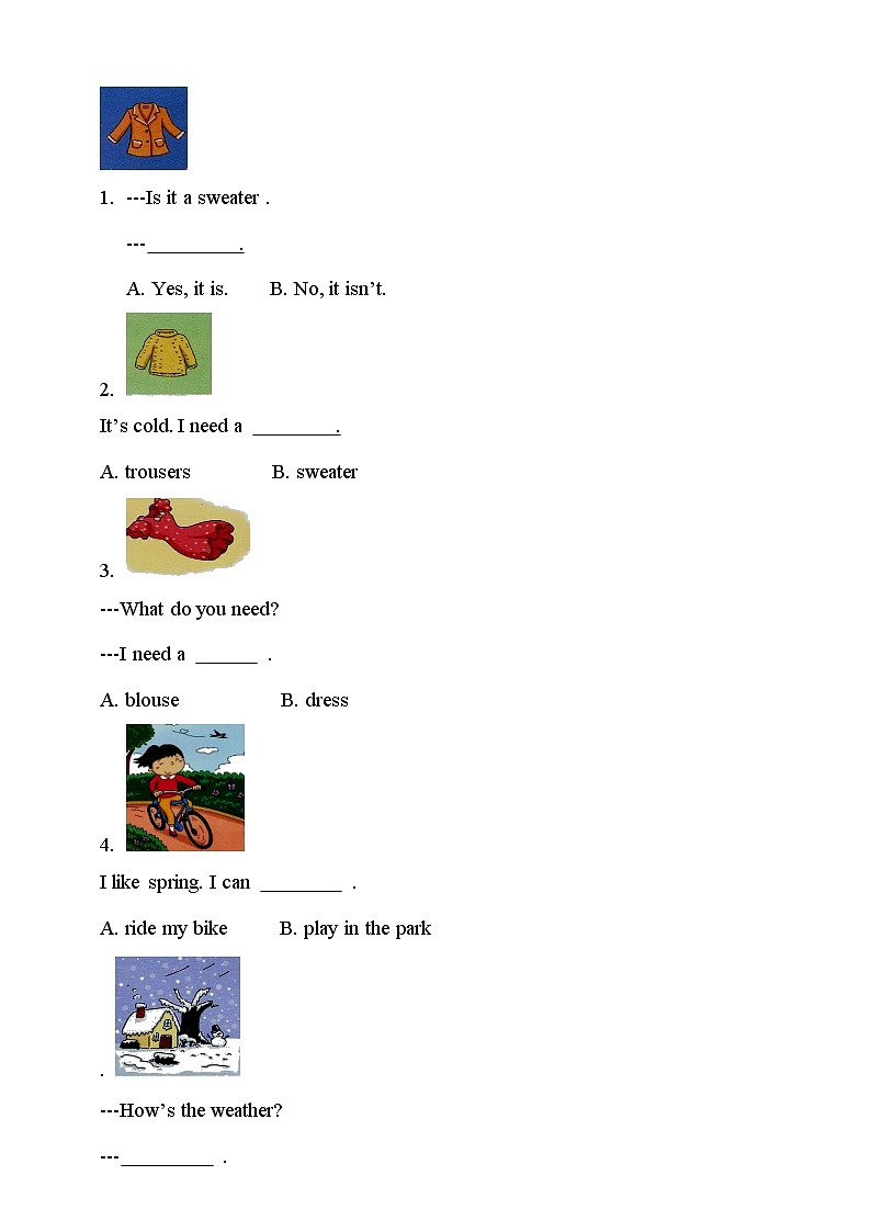 Unit 9 My clothes 第二课时 课件+教案+练习02