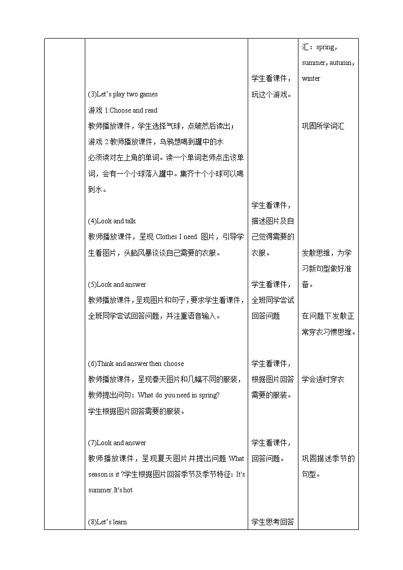 Unit 9 My clothes 第二课时 课件+教案+练习02