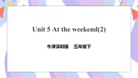 小学英语Unit 5 At the weekend优质ppt课件