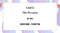 小学英语新版-牛津上海版六年级下册Module 4 Things we enjoyUnit 12 The five peas一等奖课件ppt