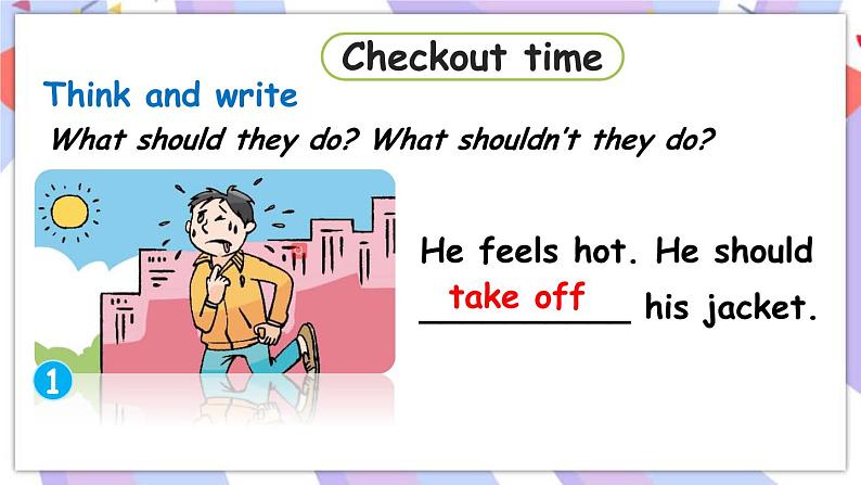 Unit 4 Seeing the doctor 第4课时 Checkout time & Ticking time 课件+素材03