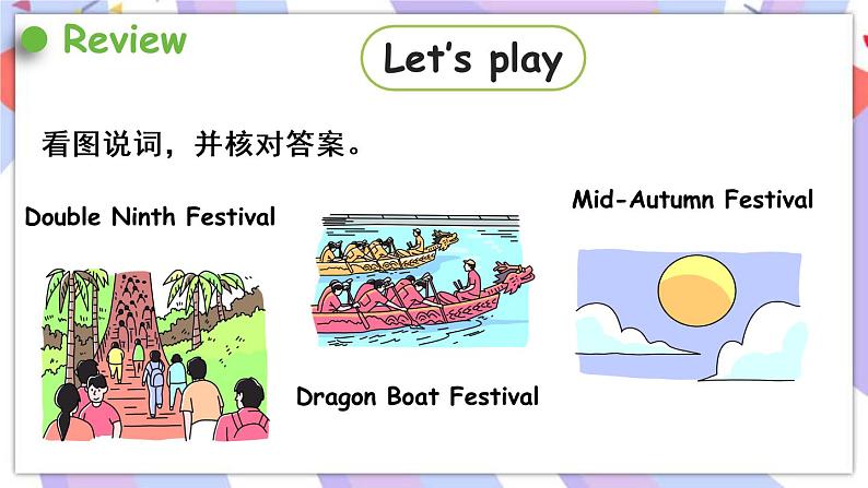 Unit 7 Chinese festival  Sound time & Culture time & Cartoon time 课件+素材02