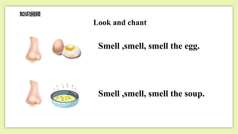 Module 1 Unit 3 Taste and smell-Period 3 Let's play课件+教案+练习06