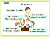 Module 3 Unit 8 Weather-Period 3 Let's act 课件+教案+练习