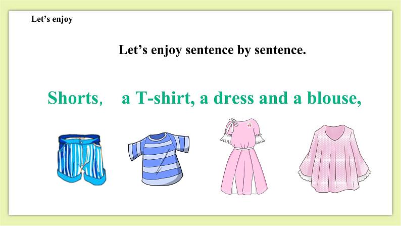 Module 3 Unit 9 Clothes-Period 3 Let's act课件+教案+练习03