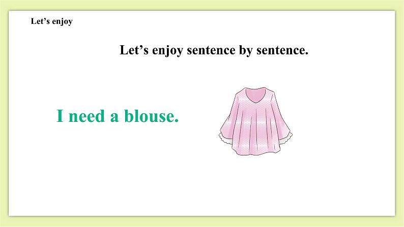 Module 3 Unit 9 Clothes-Period 3 Let's act课件+教案+练习05