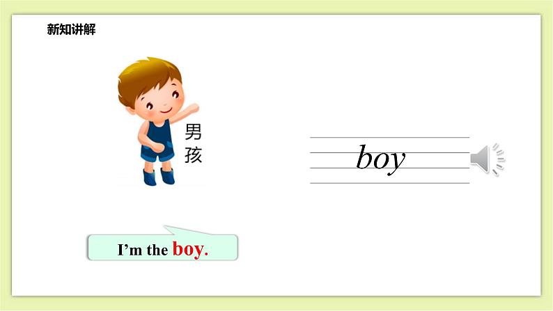 Module 4 Unit 12 A boy and a wolf-Period 1 Let 's learn课件第4页